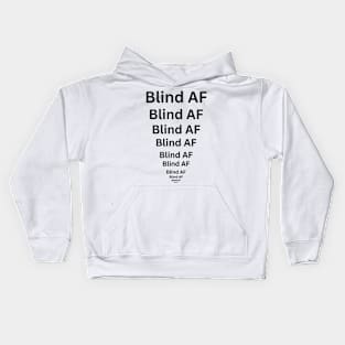 Eyesight test Kids Hoodie